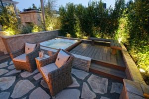 Hot Tub Patio Design Wichita Daves Pool Store Bullfrog Spas