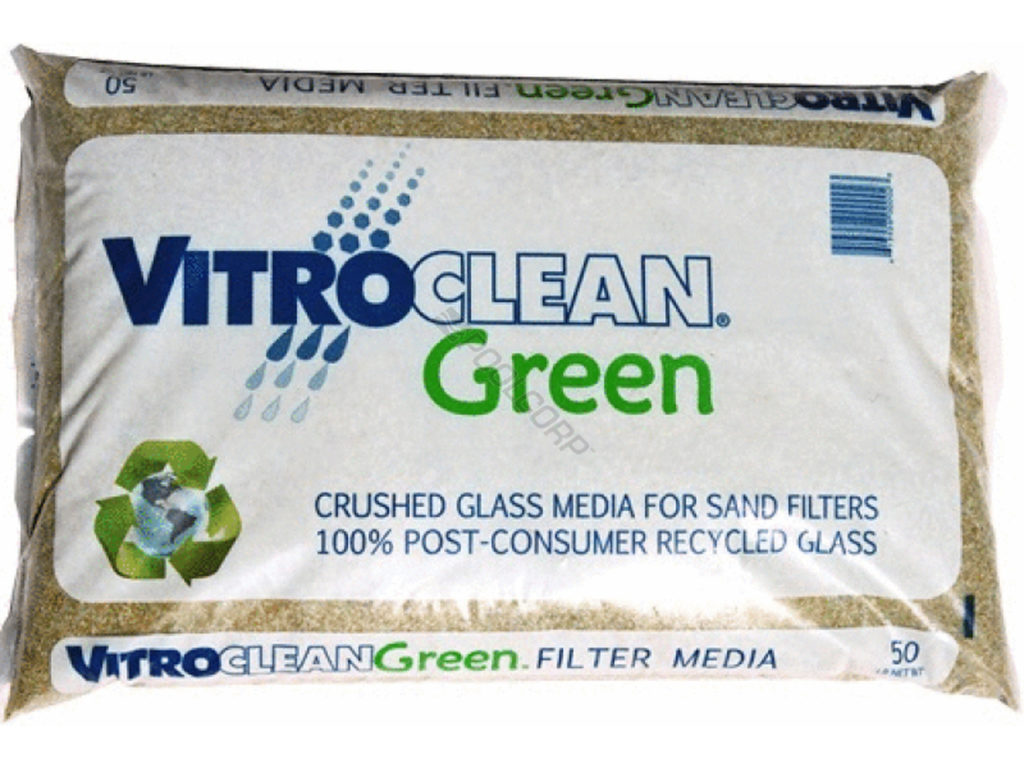 GLASS FILTER MEDIA 50LB BAG Dave's Pool Store & Service